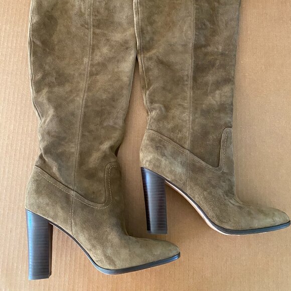 Veronica Beard Vesper Suede Knee-High Boot | US 9.5 - Picture 2 of 9